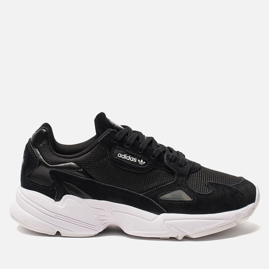 Женские кроссовки adidas Originals Falcon Core Black/Core Black/White