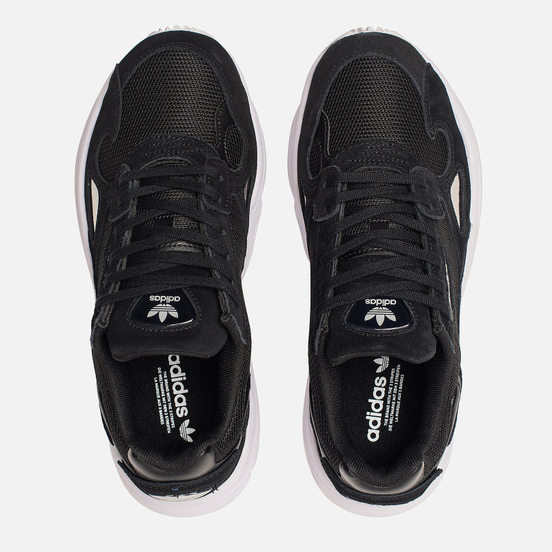 Женские кроссовки adidas Originals Falcon Core Black/Core Black/White