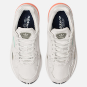 adidas falcon crystal white easy orange
