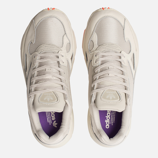 Женские кроссовки adidas Originals Falcon Off White/Raw White/Active Purple