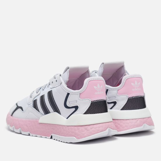Женские кроссовки adidas Originals Nite Jogger Cloud White/True Pink/Core Black
