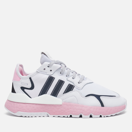 Женские кроссовки adidas Originals Nite Jogger Cloud White/True Pink/Core Black