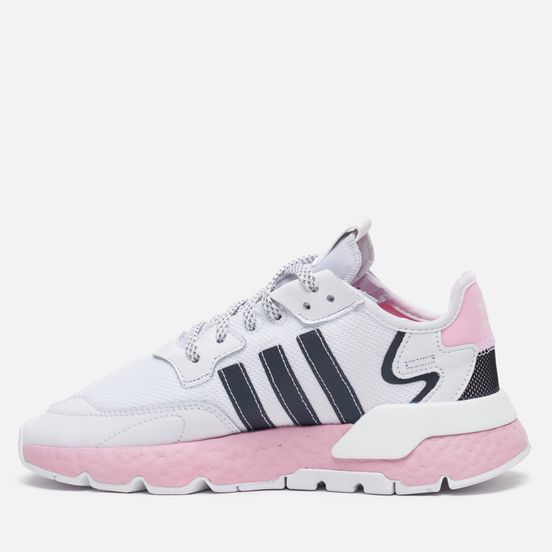Женские кроссовки adidas Originals Nite Jogger Cloud White/True Pink/Core Black