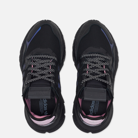 Женские кроссовки adidas Originals Nite Jogger Core Black/True Pink/Cloud White