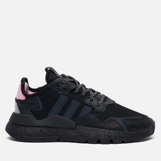 Женские кроссовки adidas Originals Nite Jogger Core Black/True Pink/Cloud White