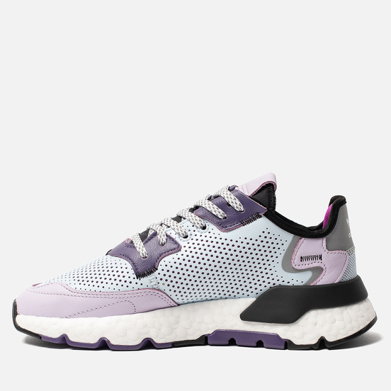 Женские кроссовки adidas Originals Nite Jogger Sky Tint/Vivid Pink/Purple Tint