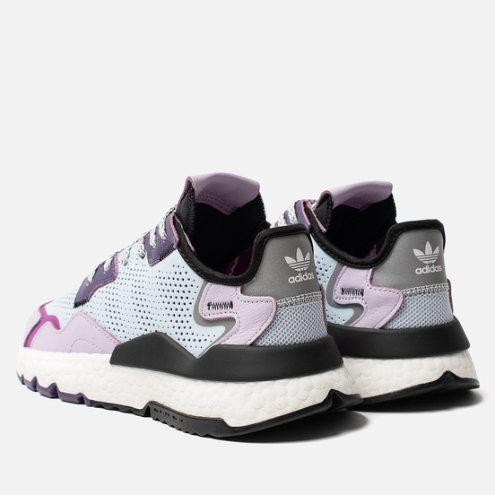 Женские кроссовки adidas Originals Nite Jogger Sky Tint/Vivid Pink/Purple Tint
