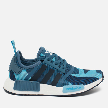 Женские кроссовки adidas Originals NMD R1 Blanch Blue/Collegiate Navy