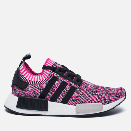 Женские кроссовки adidas Originals NMD R1 Primeknit Shock Pink/Core Black/White