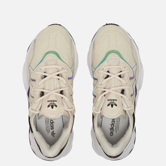 Женские кроссовки adidas Originals Ozweego Chalk White/Ash Silver/Core Black