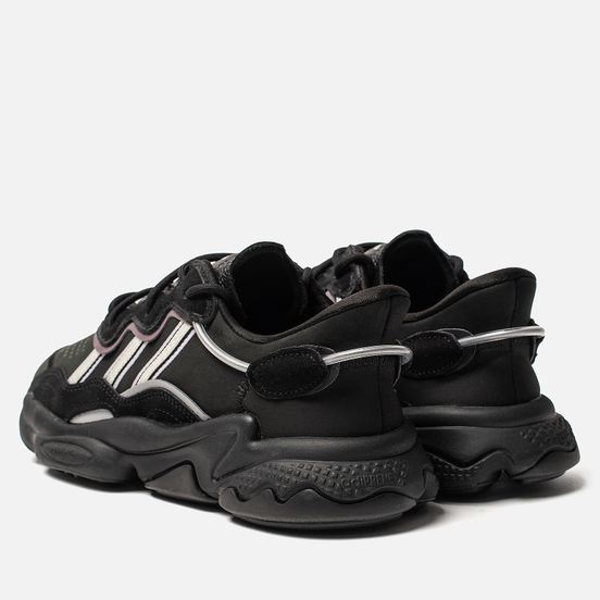 Женские кроссовки adidas Originals Ozweego Core Black/Off White/Legacy Purple