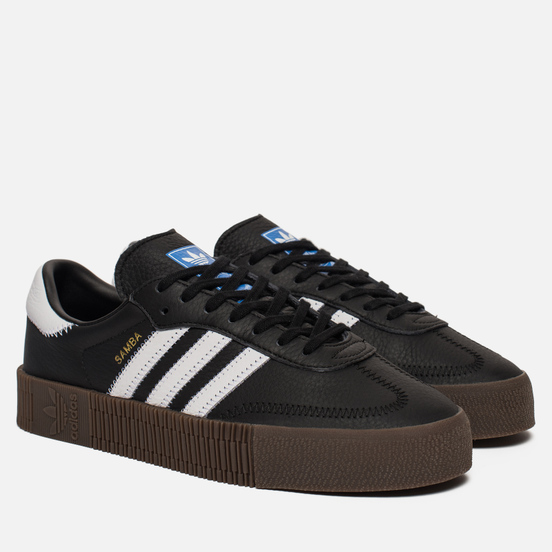 Женские кроссовки adidas Originals Sambarose Core Black/White/Gum