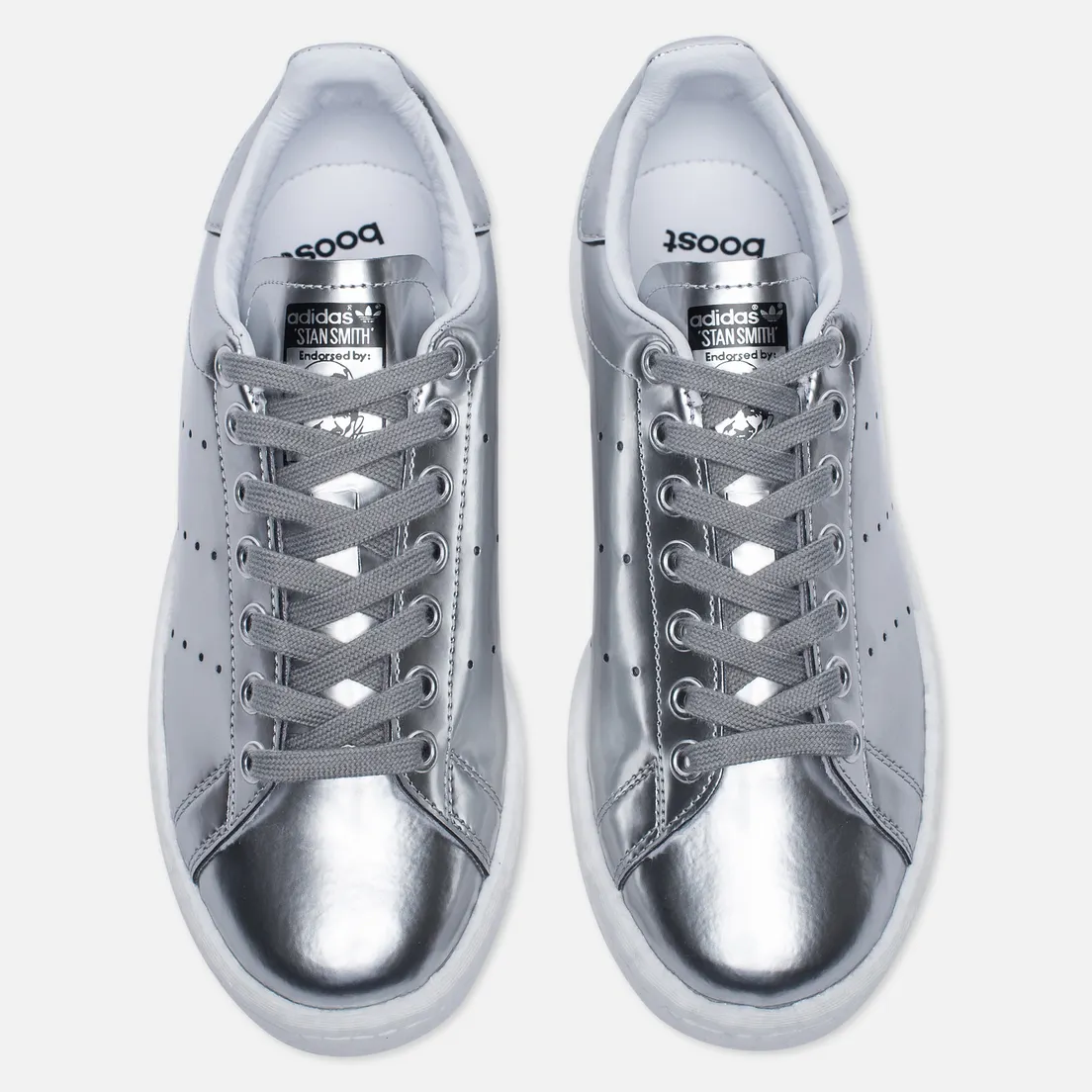 adidas Originals Женские кроссовки Stan Smith Boost Metallic Pack