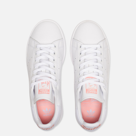 Женские кроссовки adidas Originals Stan Smith Cloud White/Glory Pink/Cloud White