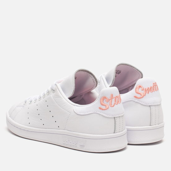 Женские кроссовки adidas Originals Stan Smith Cloud White/Glory Pink/Cloud White