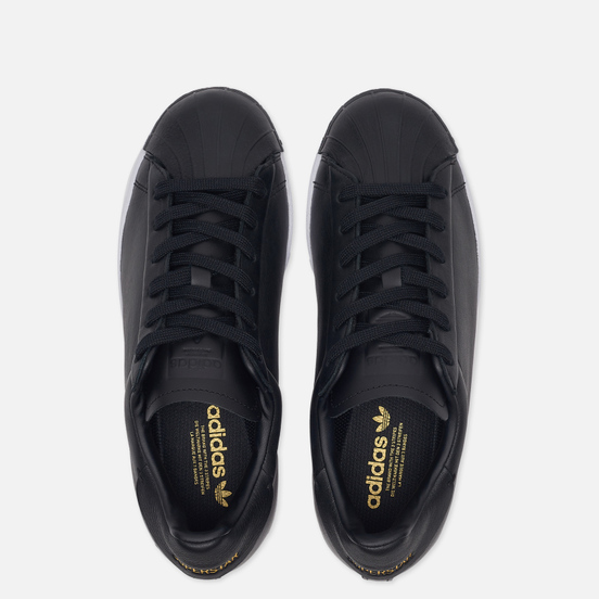 Женские кроссовки adidas Originals Superstar Pure Core Black/Cloud White/Gold Metallic