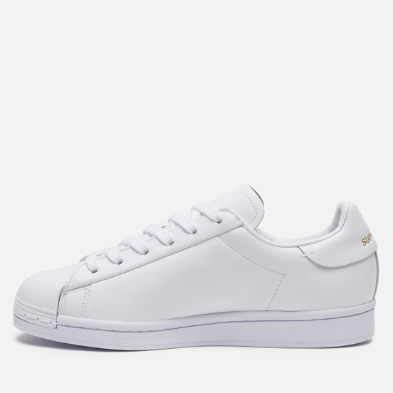Женские кроссовки adidas Originals Superstar Pure LT White/Core Black/Gold Metallic