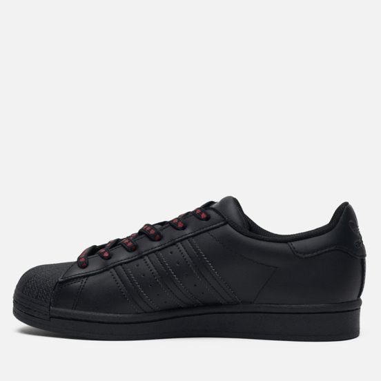 Женские кроссовки adidas Originals Superstar Valentine’s Day Core Black/Cloud White/Glory Pink