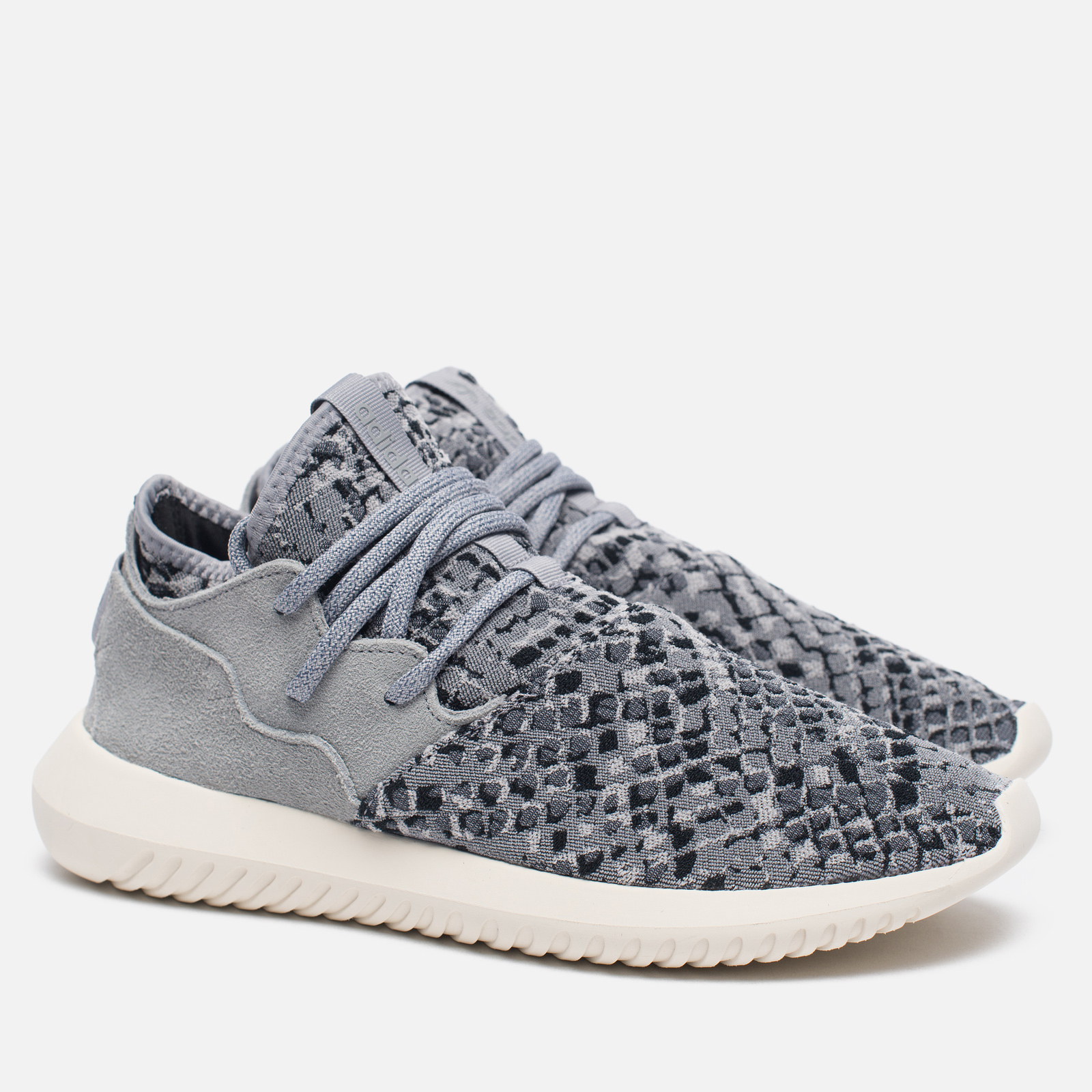 adidas tubular silver