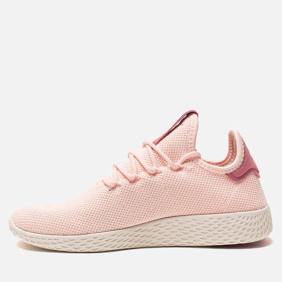 pharrell williams tennis hu shoes icey pink