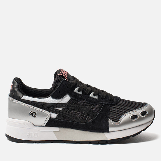 Женские кроссовки ASICS Gel-Lyte Black/Black/Metallic Silver