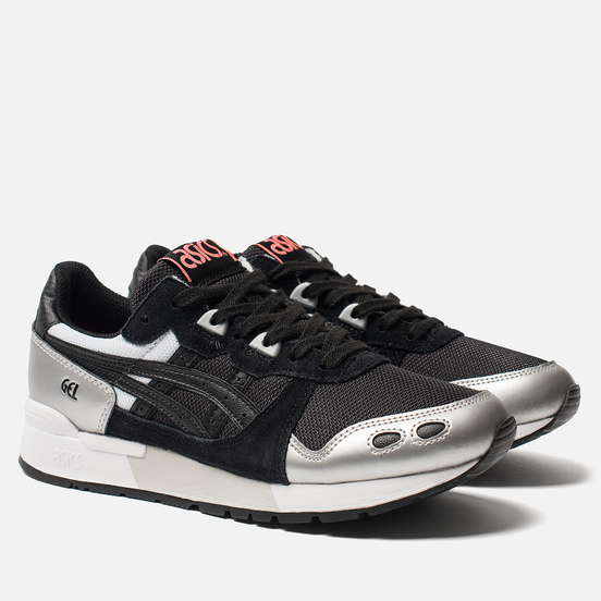 Женские кроссовки ASICS Gel-Lyte Black/Black/Metallic Silver