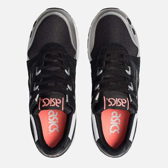 Женские кроссовки ASICS Gel-Lyte Black/Black/Metallic Silver