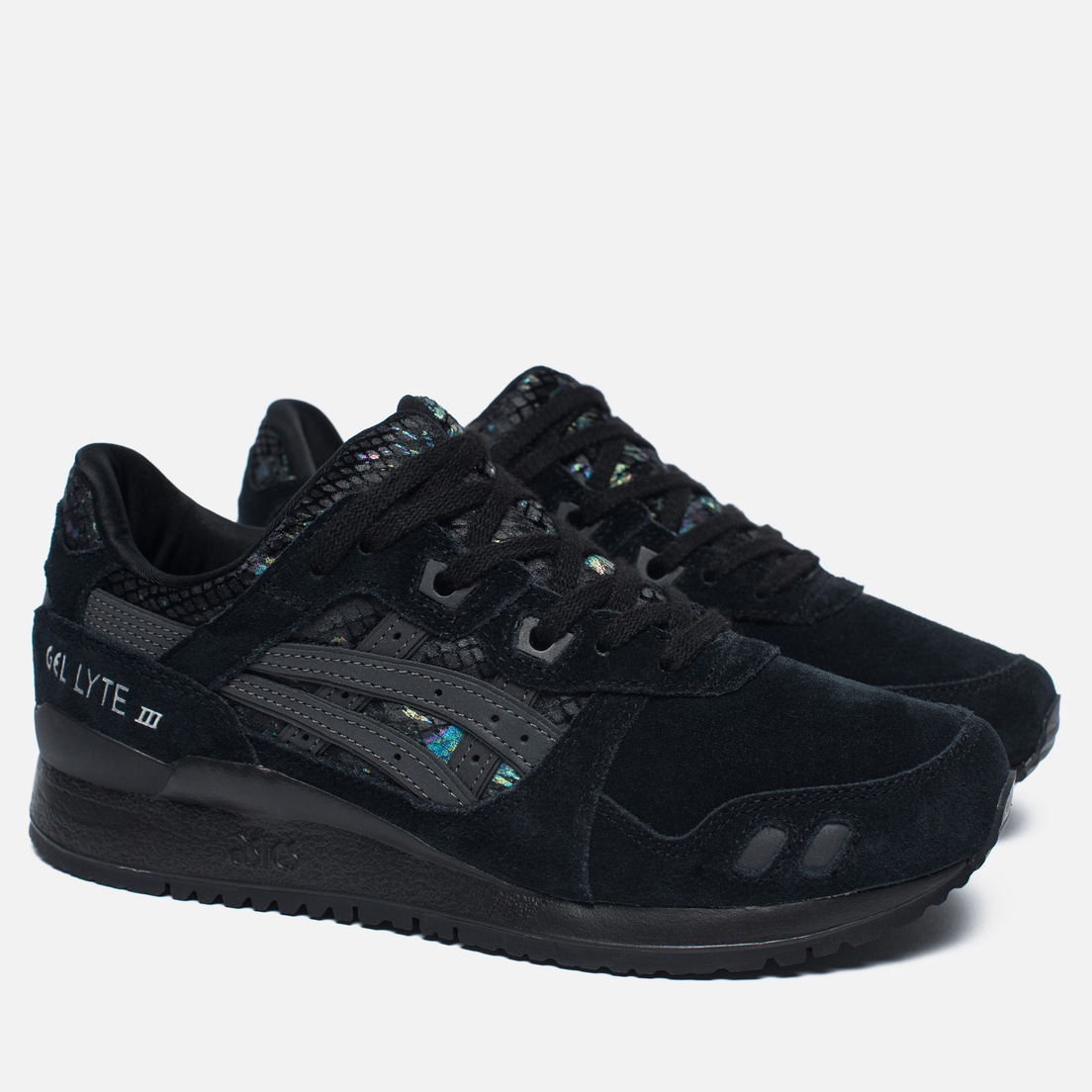 Asics gel lyte iii womens black hotsell