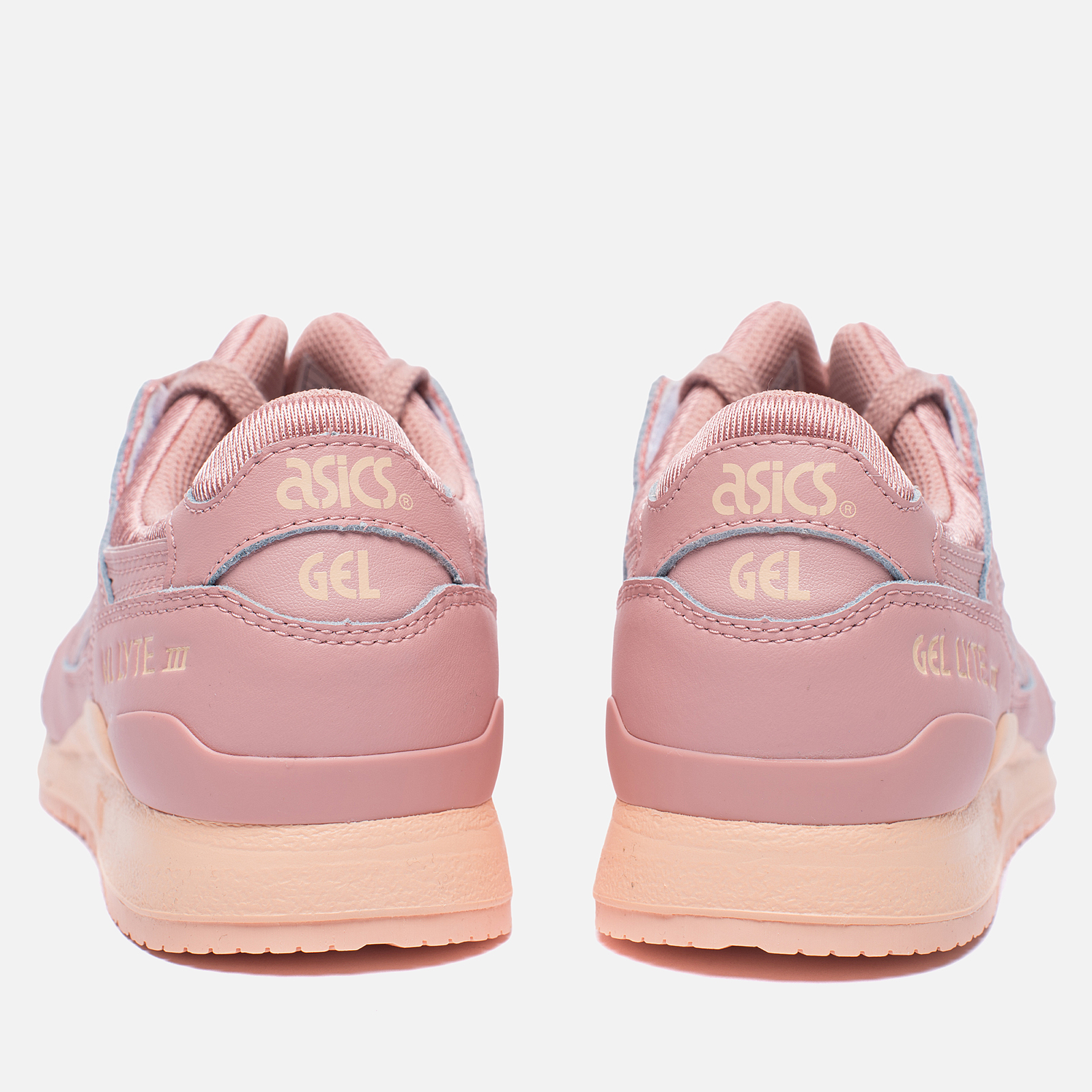 asics gel lyte iii peach beige