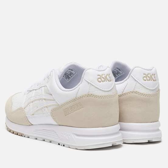 Женские кроссовки ASICS Gel-Saga Leather White/White