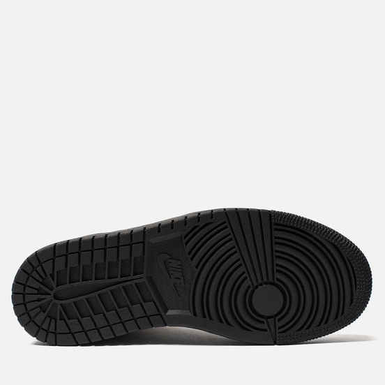 Женские кроссовки Jordan Air Jordan 1 Mid Black/Black