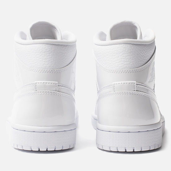 Женские кроссовки Jordan Air Jordan 1 Mid White/White