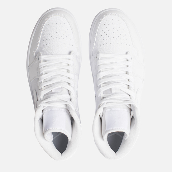 Женские кроссовки Jordan Air Jordan 1 Mid White/White