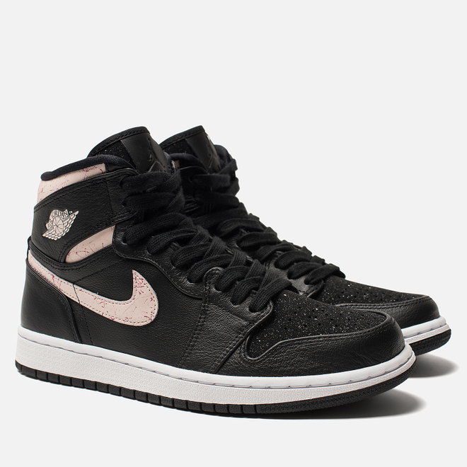 Женские кроссовки Jordan Air Jordan 1 Retro Premium Black/Silt Red/Rush Maroon/White