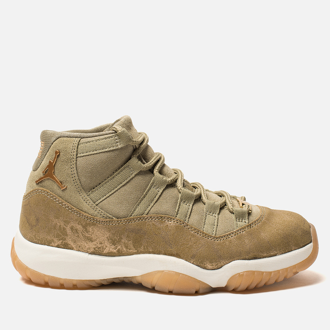 Женские кроссовки Jordan Air Jordan 11 Retro Neutral Olive/Metallic Stout/Sail