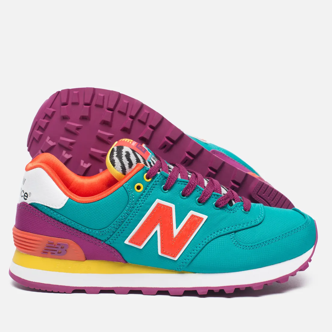 New Balance Женские кроссовки WL574RP Pop Safari