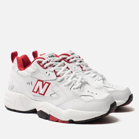Женские кроссовки New Balance WX608TR1 White/Red