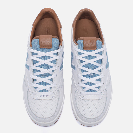 Женские кроссовки New Balance x Bergdorf Goodman x Neiman Marcus WRT300BW White/Blue/Brown