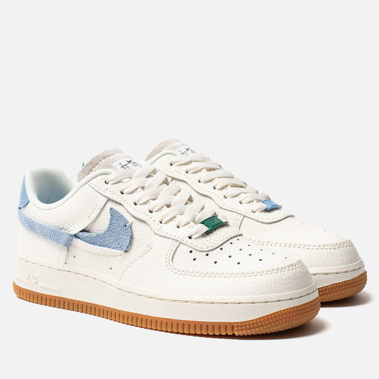 Женские кроссовки Nike Air Force 1 '07 LXX Sail/Mystic Green/Light Blue/White