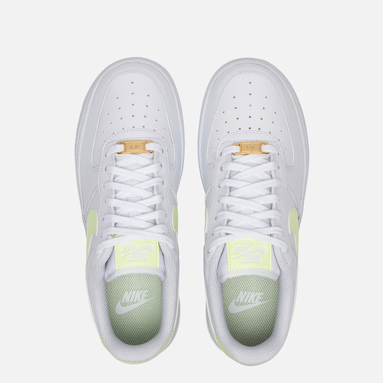 Женские кроссовки Nike Air Force 1 '07 White/Barely Volt/White/White
