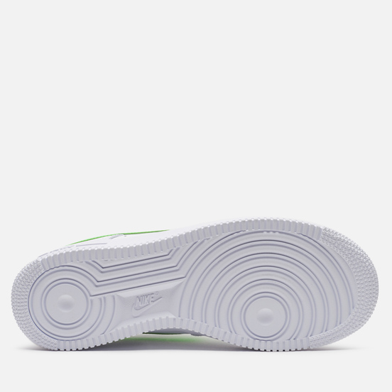 Женские кроссовки Nike Air Force 1 '07 White/Laser Crimson/Green Strike