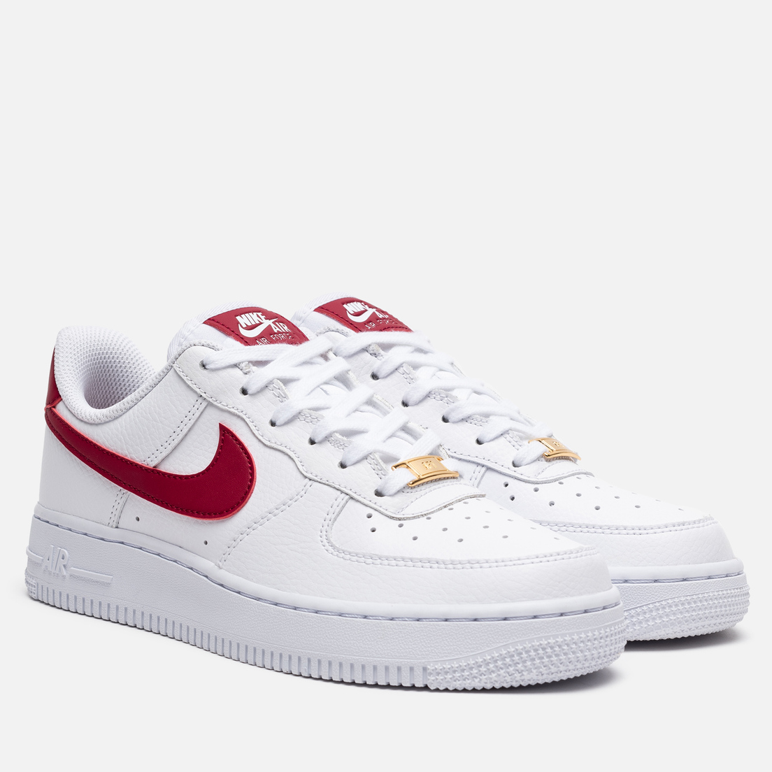 air force 1 nike red white