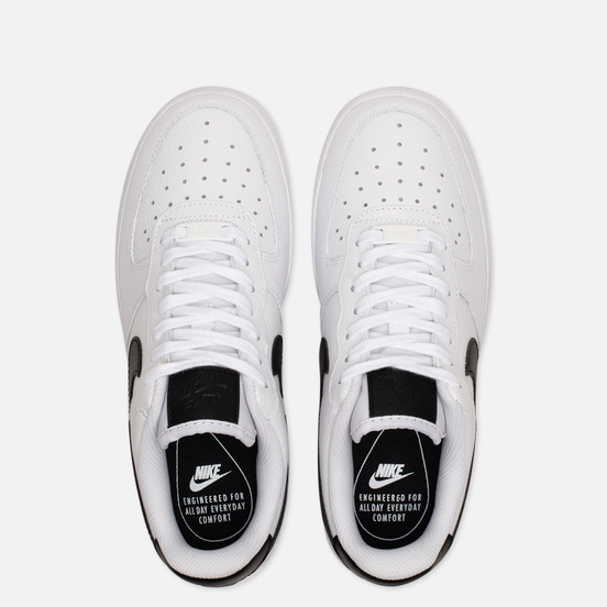 Женские кроссовки Nike Air Force 1 '07 White/White/Black