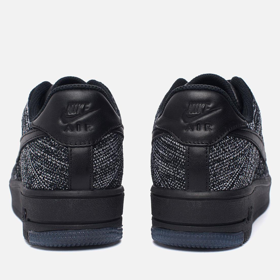 Air force 1 flyknit low black best sale