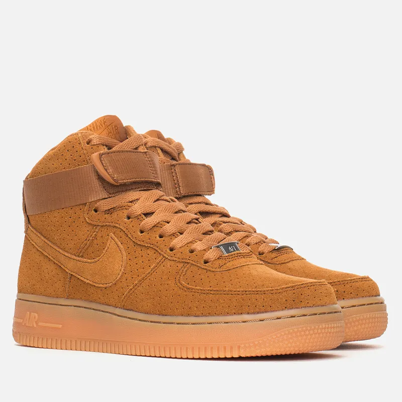 Nike Женские кроссовки Air Force 1 Hi Suede