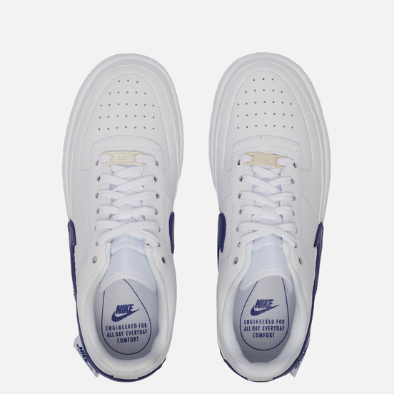 Женские кроссовки Nike Air Force 1 Jester XX White/Regency Purple