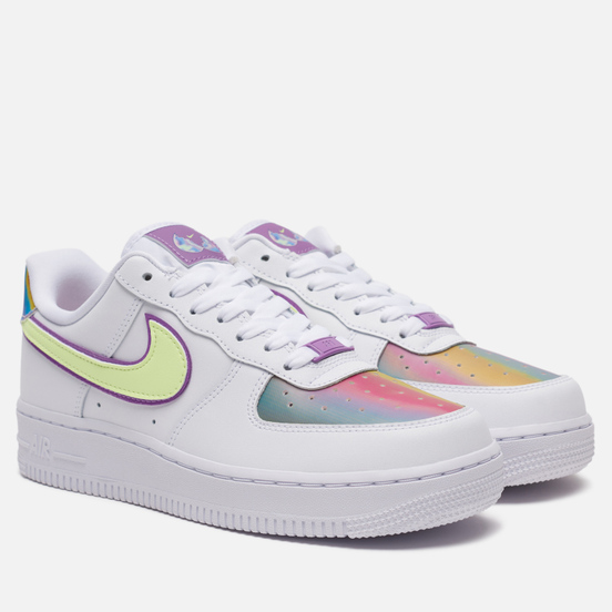 Женские кроссовки Nike Air Force 1 Low Easter 2020 White/Barely Volt/Hyper Blue