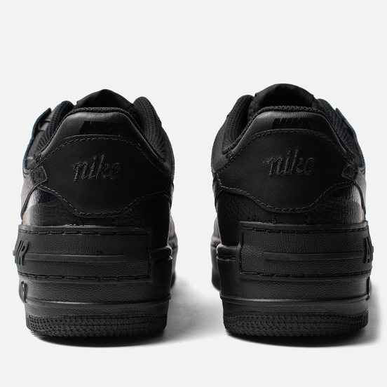 Женские кроссовки Nike Air Force 1 Shadow Black/Black/Black