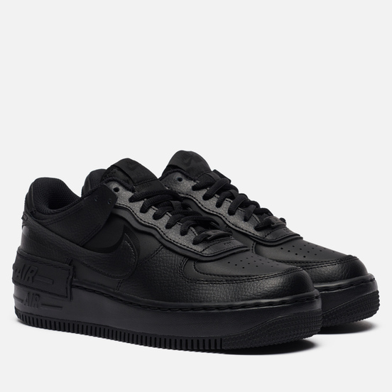 Женские кроссовки Nike Air Force 1 Shadow Black/Black/Black