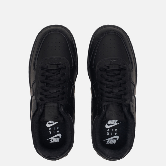 Женские кроссовки Nike Air Force 1 Shadow Black/Black/Black